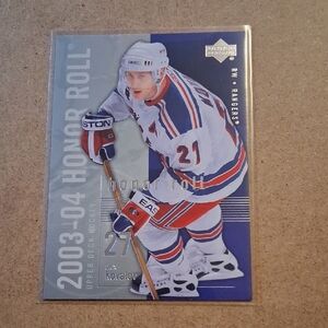2003-04 Upper Deck Honor Roll Hockey Card